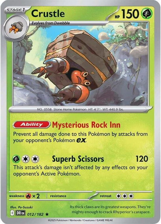 Crustle - Reverse Foil - Rare - 012/182