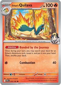 Ethan's Quilava (Reverse Holo) - 033/182