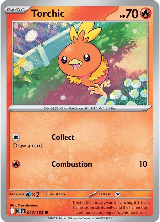 Torchic - Reverse Foil - 040/182