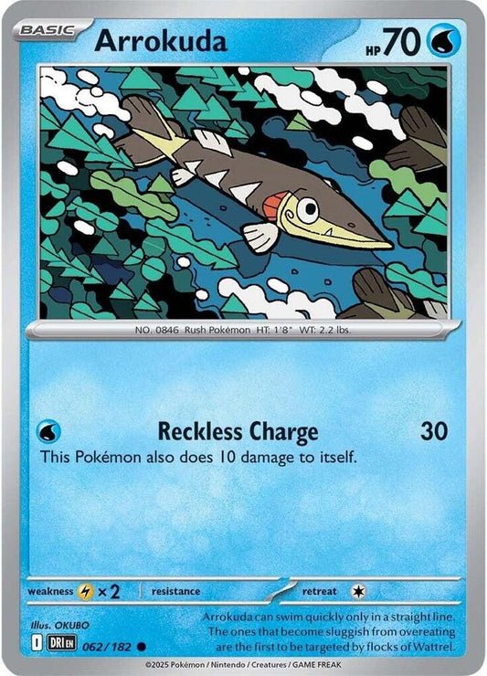 Arrokuda - Reverse Holo -Common - 062/182