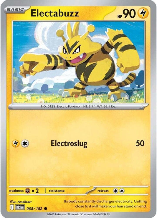 Electabuzz - Reverse Foil - Common - 068/182