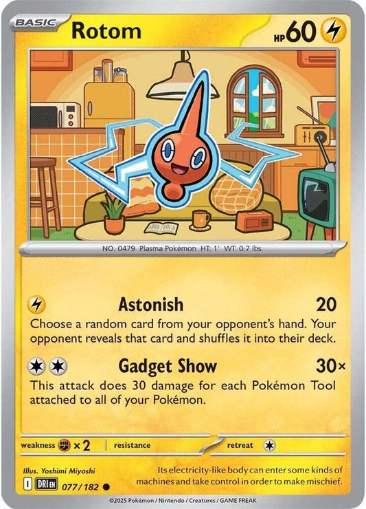 Rotom - Reverse Foil - 077/182