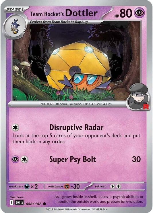 Team Rocket's Dottler - SV10