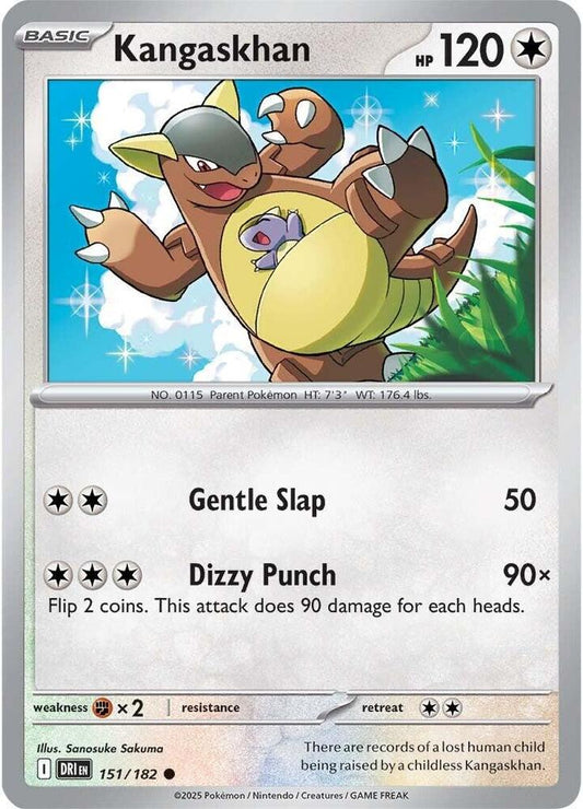 Kangaskhan - Reverse Foil - Common - 151/182