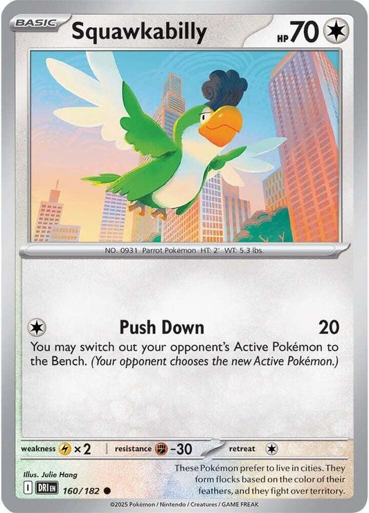 Squawkabilly - Reverse Holofoil - 160/182