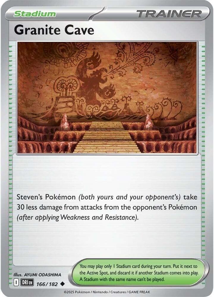 Granite Cave - Reverse Holofoil - 166/182