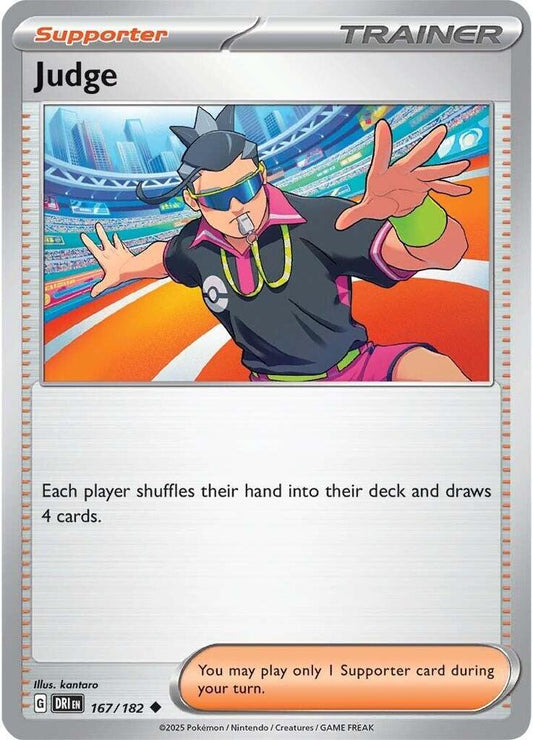 Judge - Reverse Foil - Uncommon - 167/182