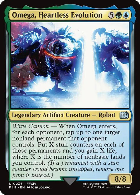 Omega, Heartless Evolution (Foil) - Uncommon - FIN - 0236