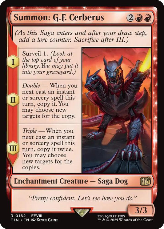 Summon: G.F. Cerberus - Non-Foil - 0162