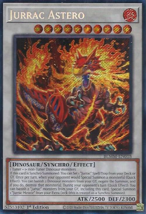 Jurrac Astero - Secret Rare - 1st Edition - BLMM-EN018