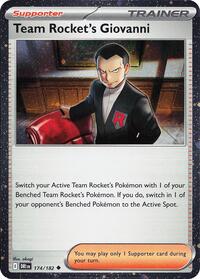 Team Rocket's Giovanni (Cosmo Holo) - 174/182