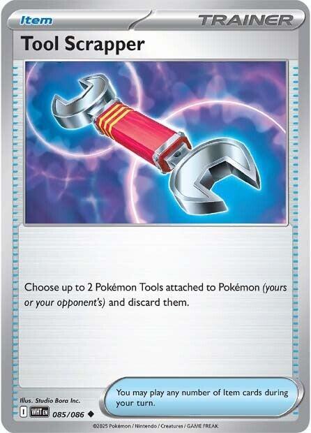 Tool Scrapper - Reverse Holofoil - 085/086