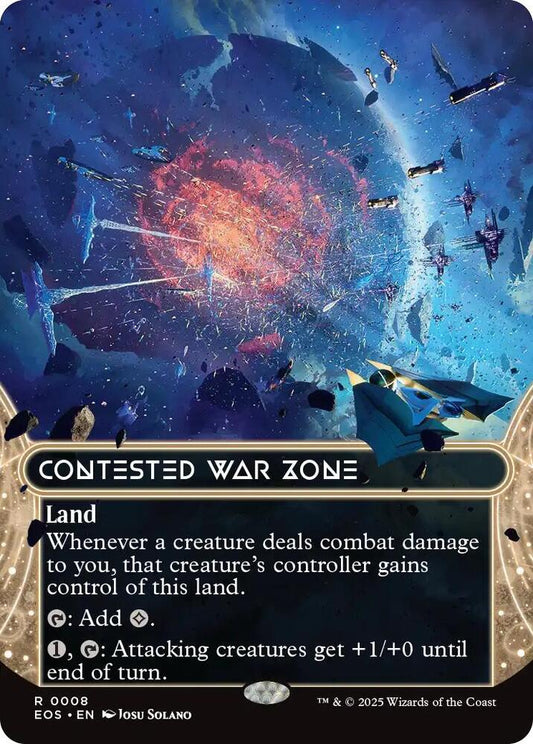Contested War Zone (Borderless) - (0008)