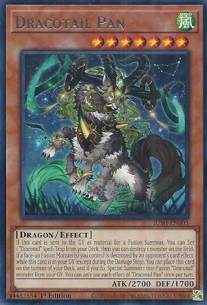 Dracotail Pan - Rare - 1st Edition - JUSH-EN003