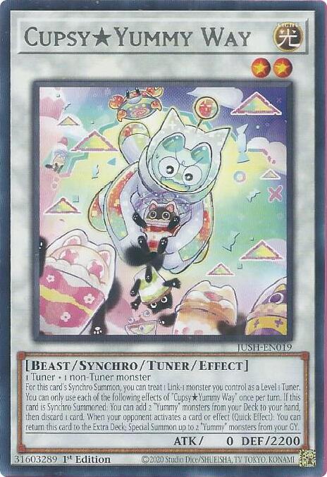 CupsyYummy Way - Rare - 1st Edition - JUSH-EN019