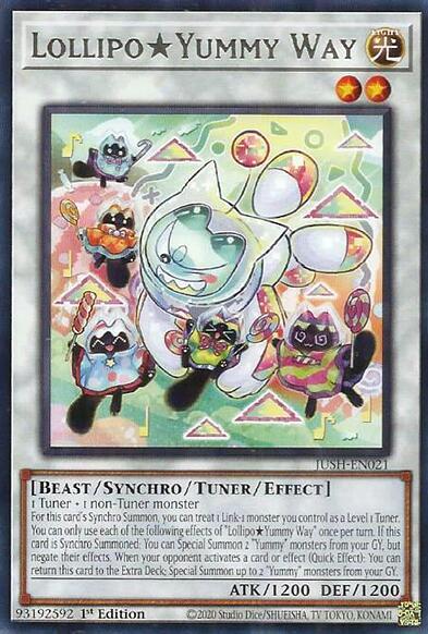 LollipoYummy Way - Rare - 1st Edition - JUSH-EN021