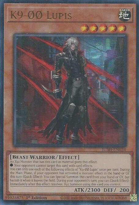 K9-00 Lupis - Ultra Rare - 1st Edition - JUSH-EN034