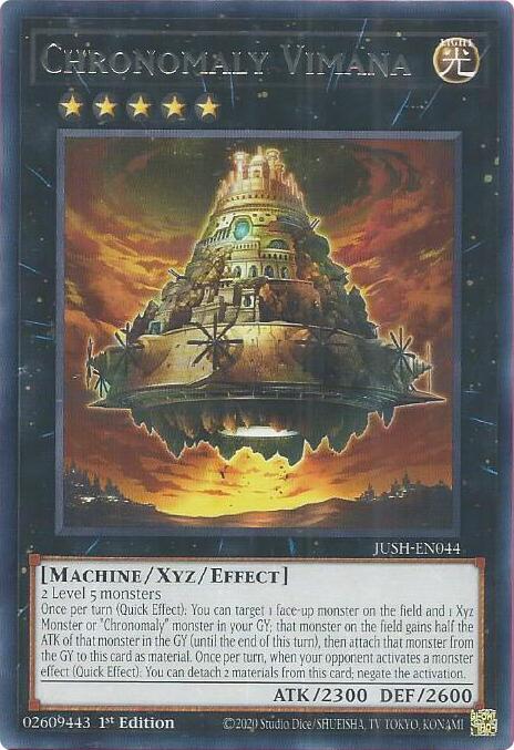 Chronomaly Vimana - Rare - 1st Edition - JUSH-EN044
