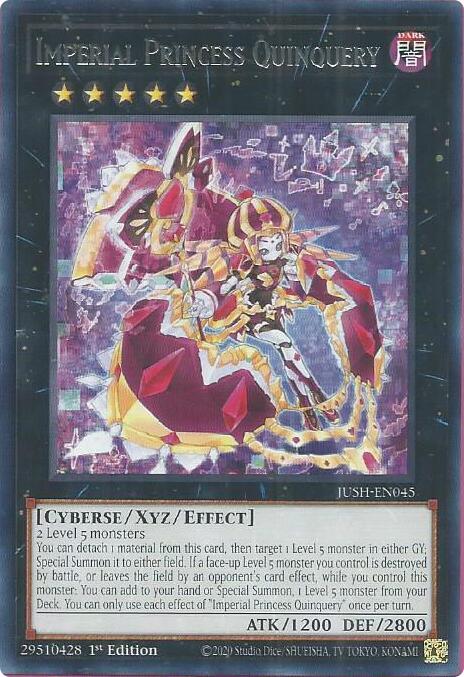 Imperial Princess Quinquery - Rare - 1st Edition - JUSH-EN045