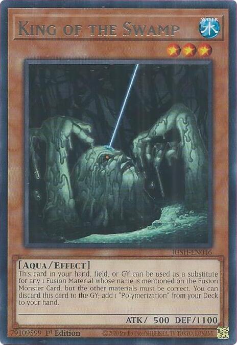 King Of The Swamp - Rare - 1st Edition - JUSH-EN046