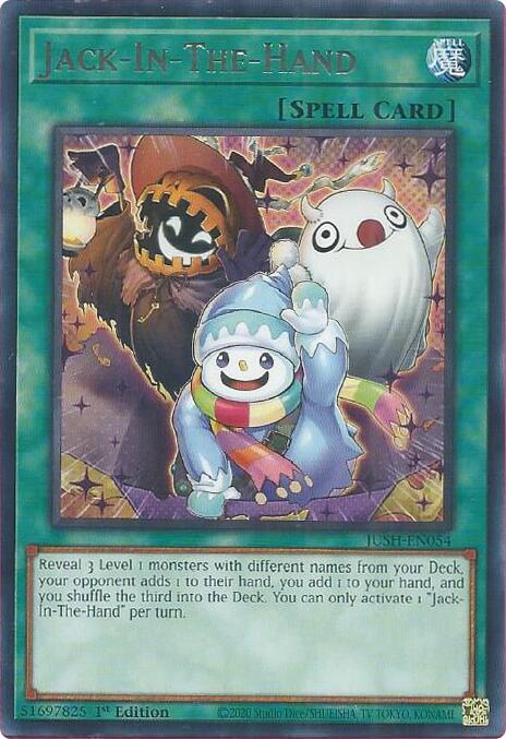 Jack-In-The-Hand - Rare - 1st Edition - JUSH-EN054