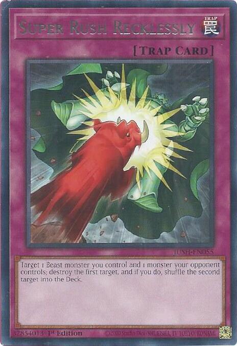 Super Rush Recklessly - Rare - 1st Edition - JUSH-EN055