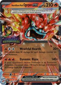 Hearthflame Mask Ogerpon ex (Twilight Masquerade Stamp) - 040/167
