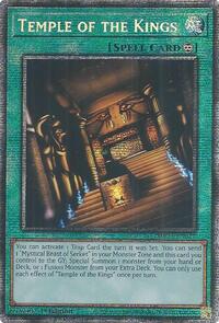 Temple of the Kings (Starlight Rare) - 1st Edition - MP25-EN017
