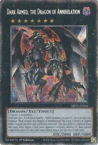 Dark Armed, the Dragon of Annihilation - 1st Edition - MP25-EN036