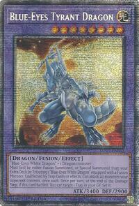 Blue-Eyes Tyrant Dragon (Starlight Rare) - 1st Edition - MP25-EN042