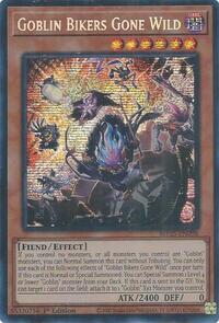 Goblin Bikers Gone Wild (Prismatic Secret Rare) - 1st Edition - MP25-EN098