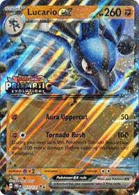 Lucario ex (Prismatic Evolutions Stamp) - 051/131