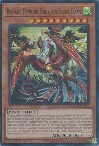 Radiant Typhoon Fonix, the Great Flame (Ultra Rare) - DOOD-EN017