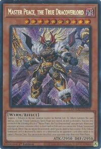 Master Peace, the True Dracoverlord (Secret Rare) - 1st Edition - DOOD-EN018