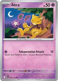 Abra - Reverse Holofoil - 054/132