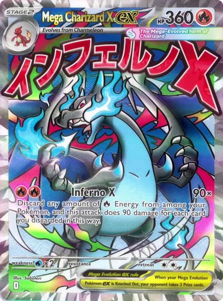 Mega Charizard X ex (Promo) - Holofoiol - 023