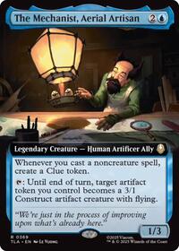 The Mechanist, Aerial Artisan (Extended Art) - Non-Foil - 0369