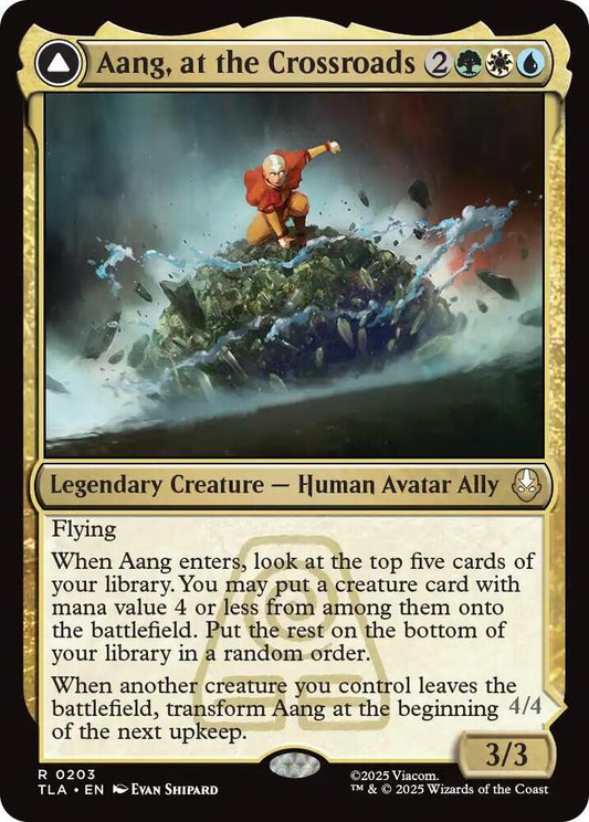 Aang, at the Crossroads - 203 - (Foil)
