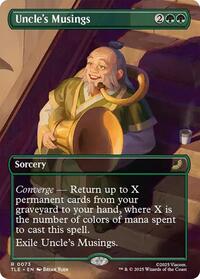 Uncle's Musings (Borderless) - Foil - 0073