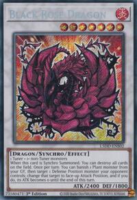 Black Rose Dragon (Secret Rare) - L5DD-ENS02