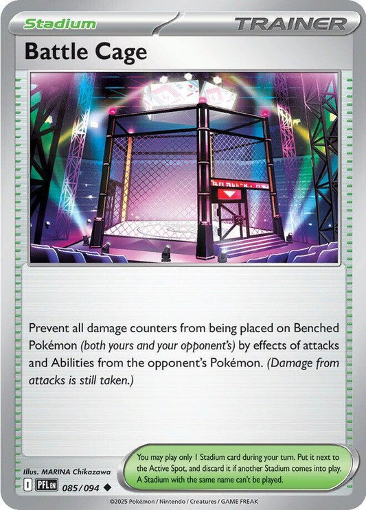 Battle Cage - Reverse Holofoil  - 085/094