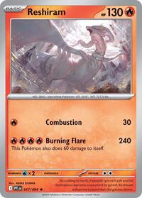 Reshiram - Reverse Holofoil - 017/094