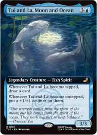 Tui and La, Moon and Ocean (Extended Art) - Foil - 0181