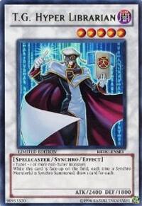T.G Hyper Librarian - Super Rare - Limited Edition - REDU-ENSE1