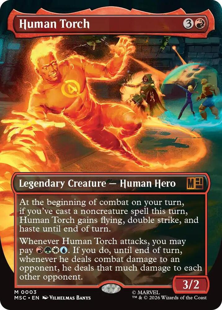 Human Torch - Foil - 0003