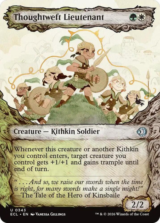 Thoughtweft Lieutenant - (Showcase) (Foil) - 343