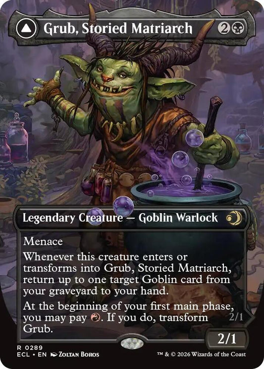 Grub, Storied Matriarch // Grub, Notorious Auntie (Borderless)