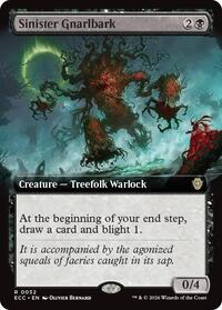 Sinister Gnarlbark (Extended Art) - Non-Foil - 0032