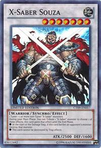 X-Saber Souza - Super Rare - limited edition - CTO9-EN017