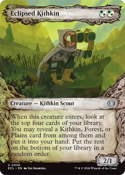 Eclipsed Kithkin (Showcase) (Foil) - 0338